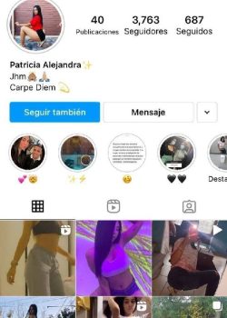 Perra de Instagram Patricia 8